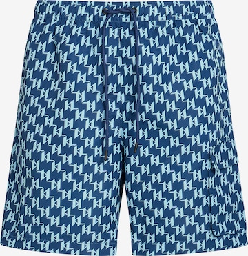 Karl Lagerfeld Uimashortsit värissä sininen: etupuoli