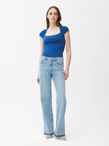Wide Leg Jean adl en bleu