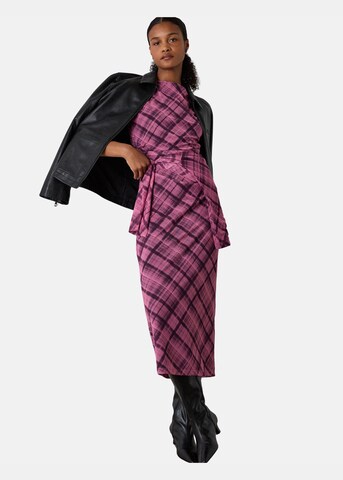 Whistles Dress in Pink: front