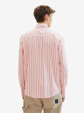 TOM TAILOR DENIM - Ajuste confortable Camisa en naranja