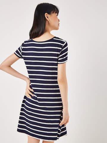 Robe ' ' Apricot en bleu