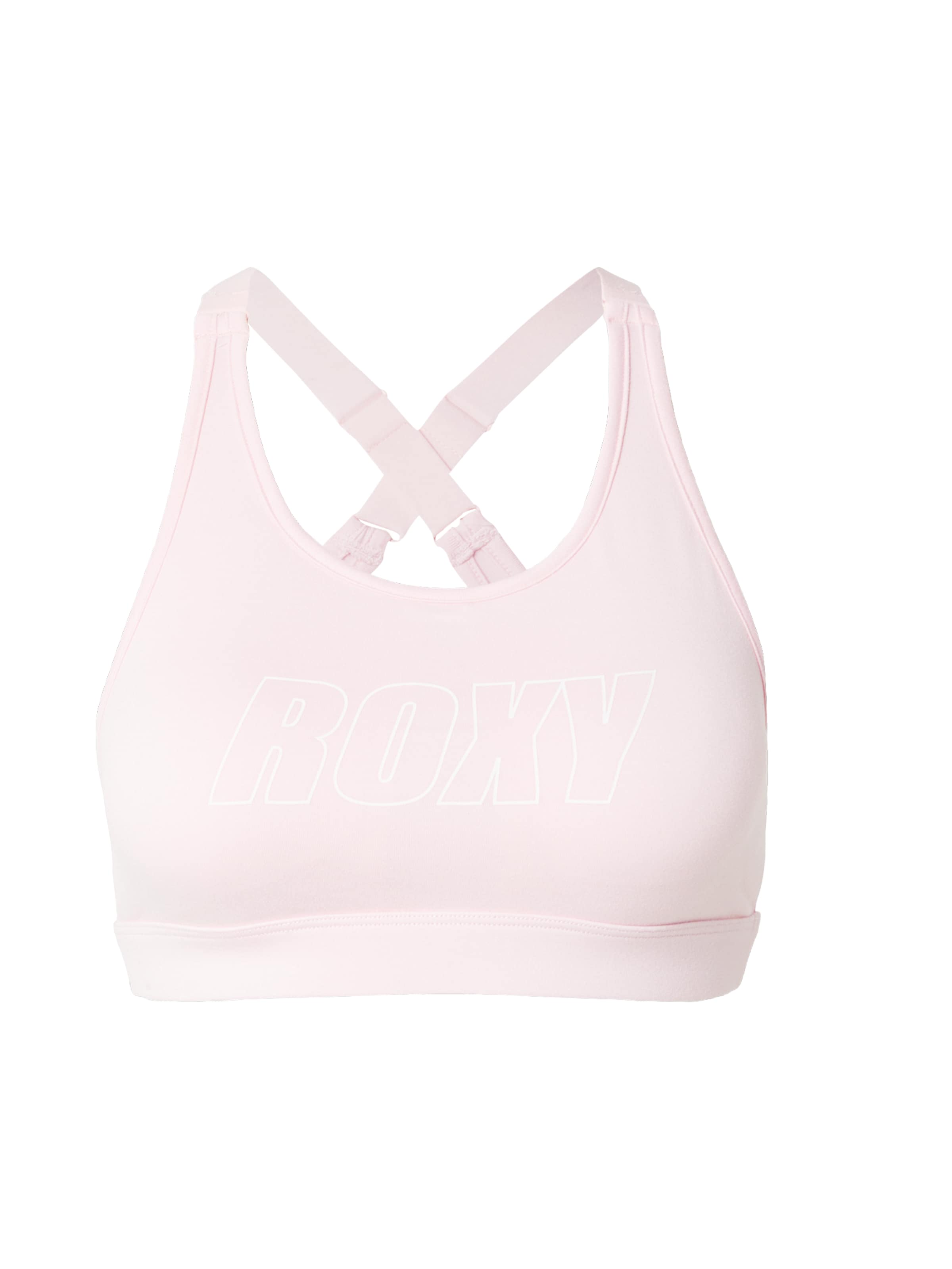 Bustieră Sutien sport de la ROXY pe negru: față