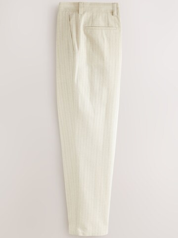 Loosefit Pantaloni con pieghe di Next in beige