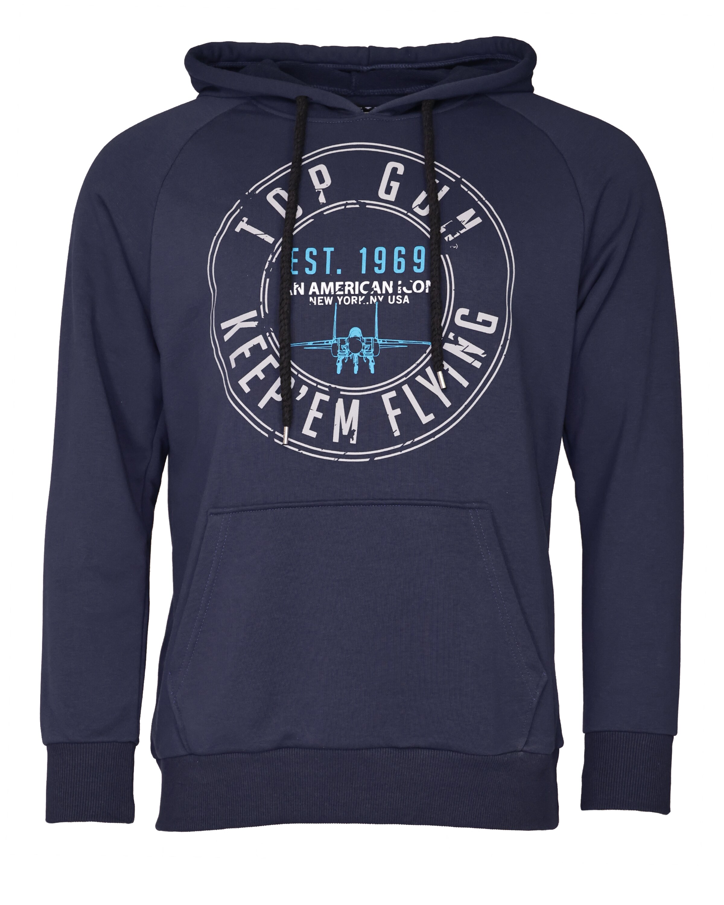 TOP GUN Sweatshirt in Blau: Vorderseite