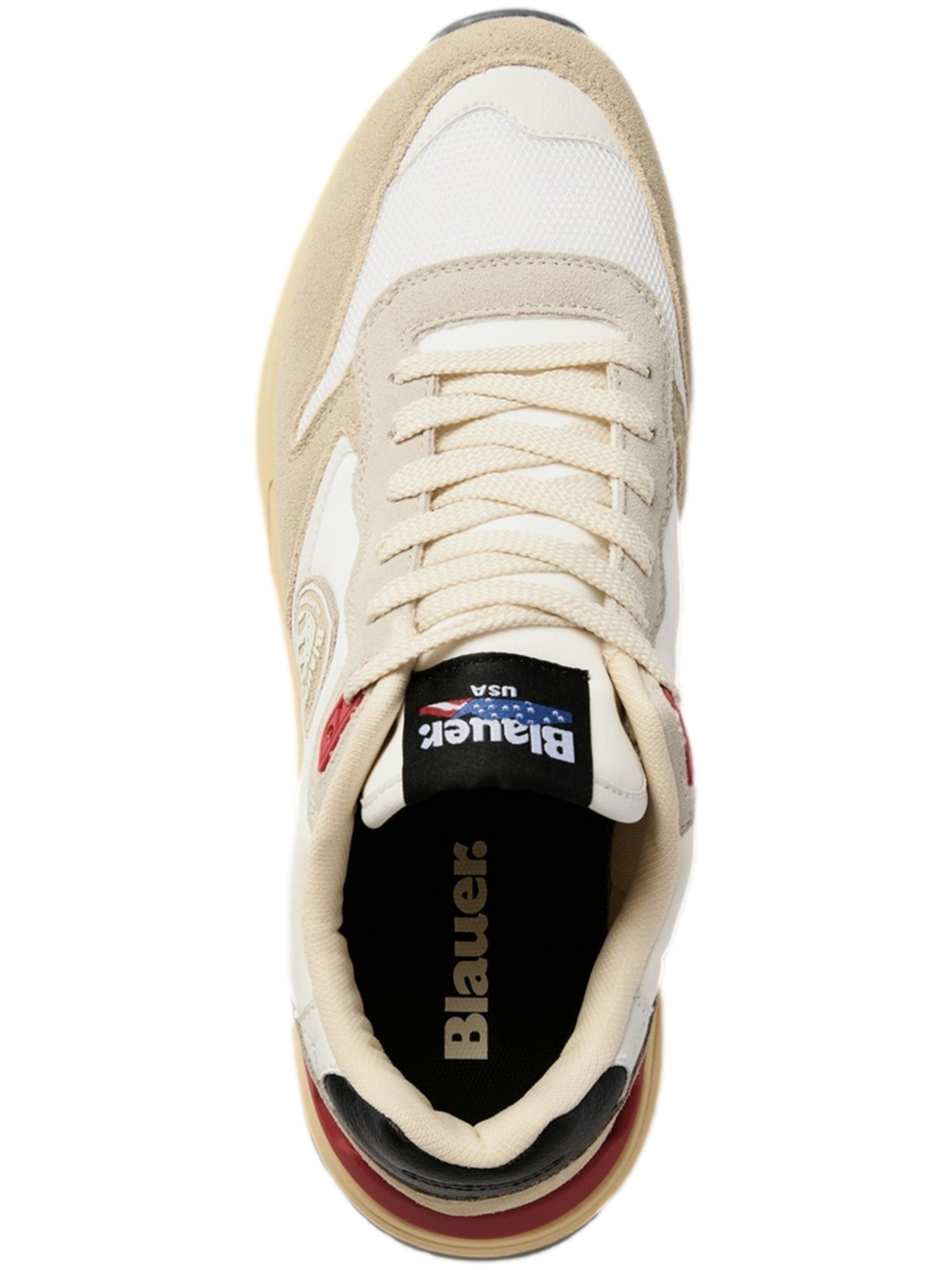 Baskets basses 'Ray' Blauer.USA en beige