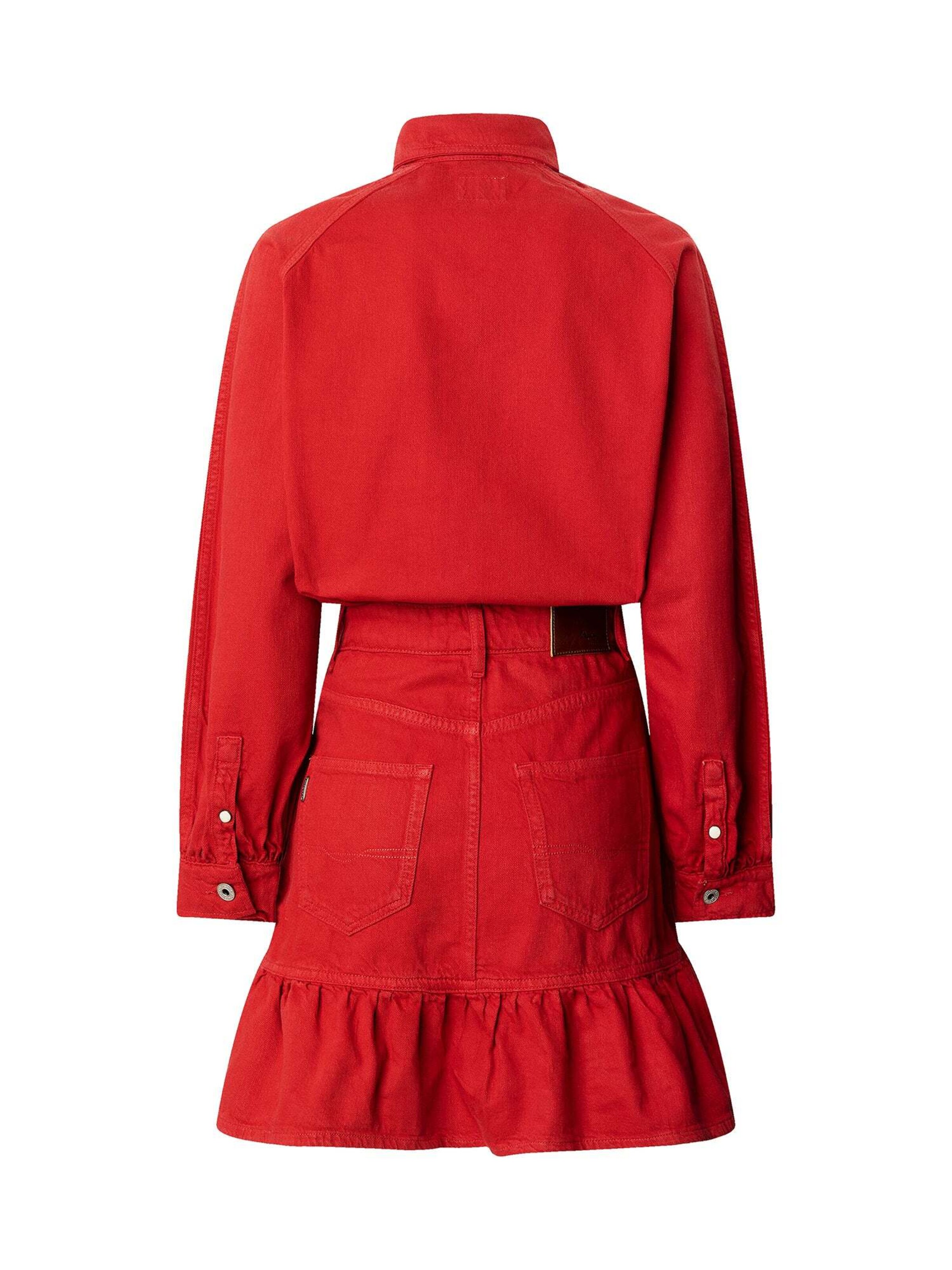 Pepe Jeans Jurk 'Melissa' in Rood