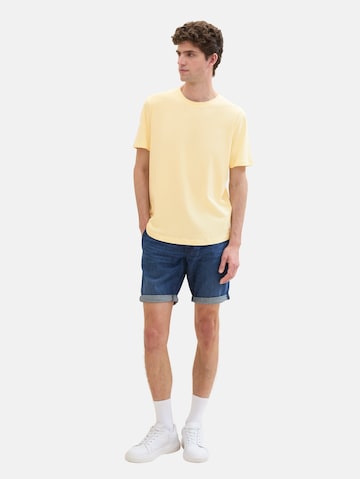 TOM TAILOR DENIM Regular Shorts in Blau