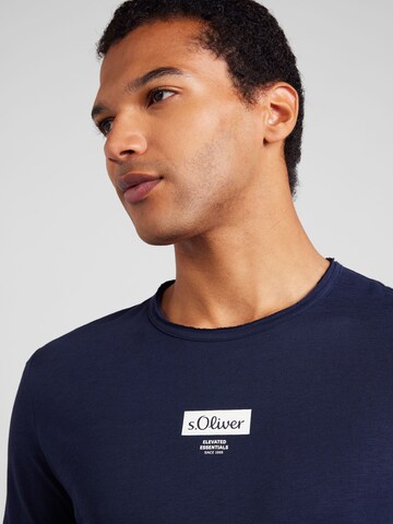 T-Shirt s.Oliver en bleu