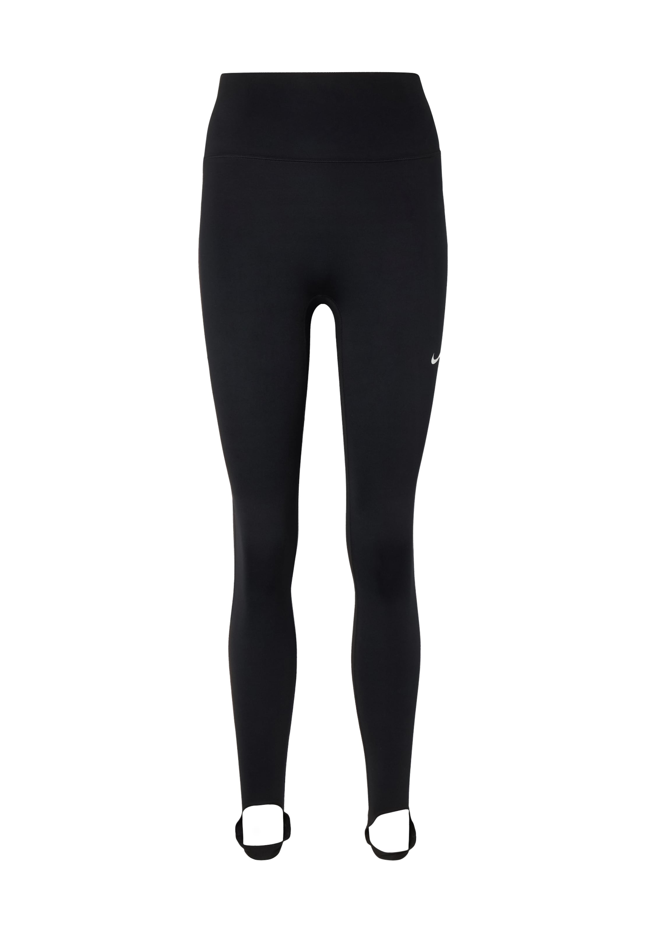 Skinny Pantalon de sport NIKE en noir : devant