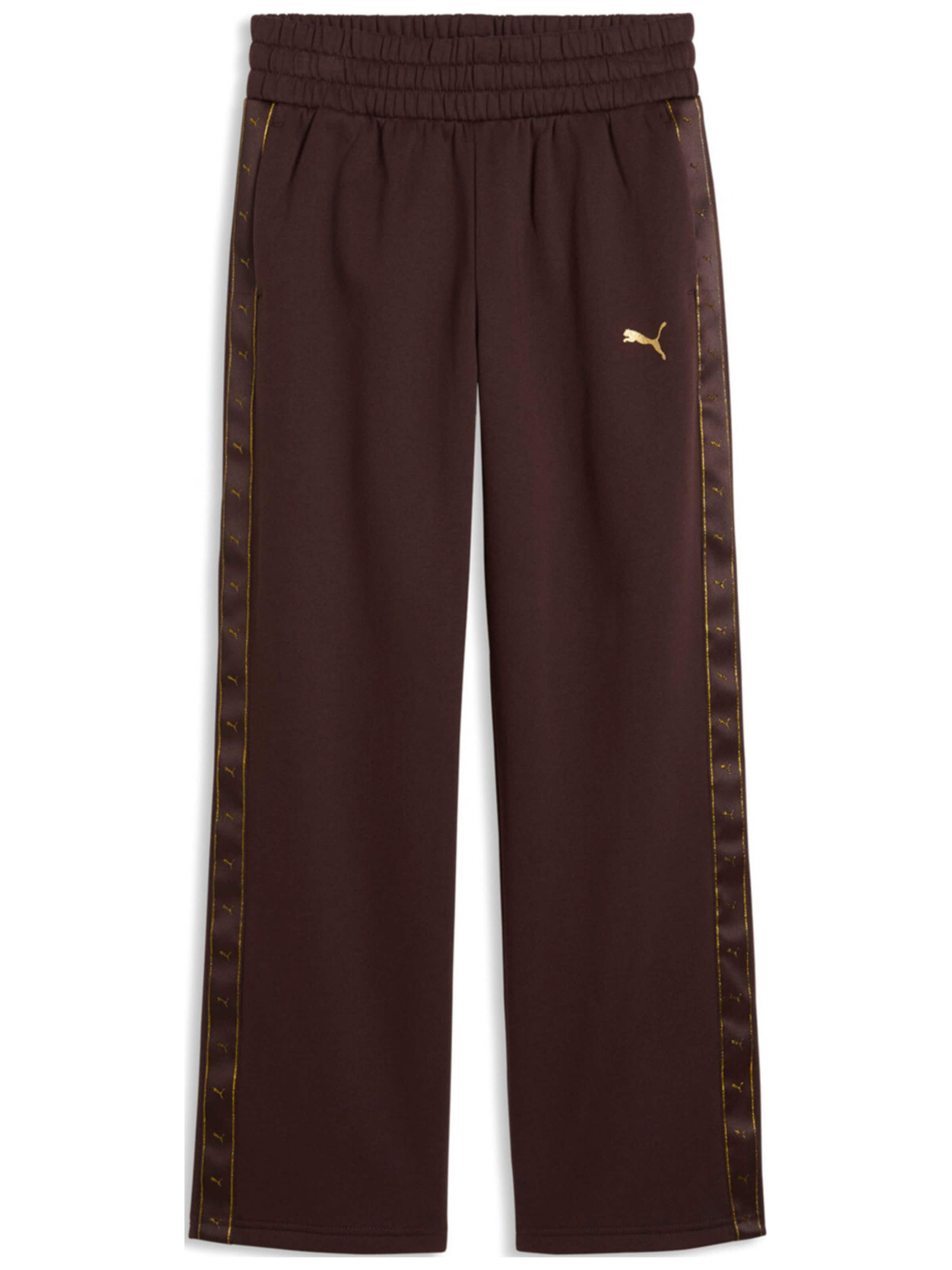 regular Pantaloni sportivi 'Puma Ess Tape Relaxed Sweatpants Fl G' di PUMA in rosso