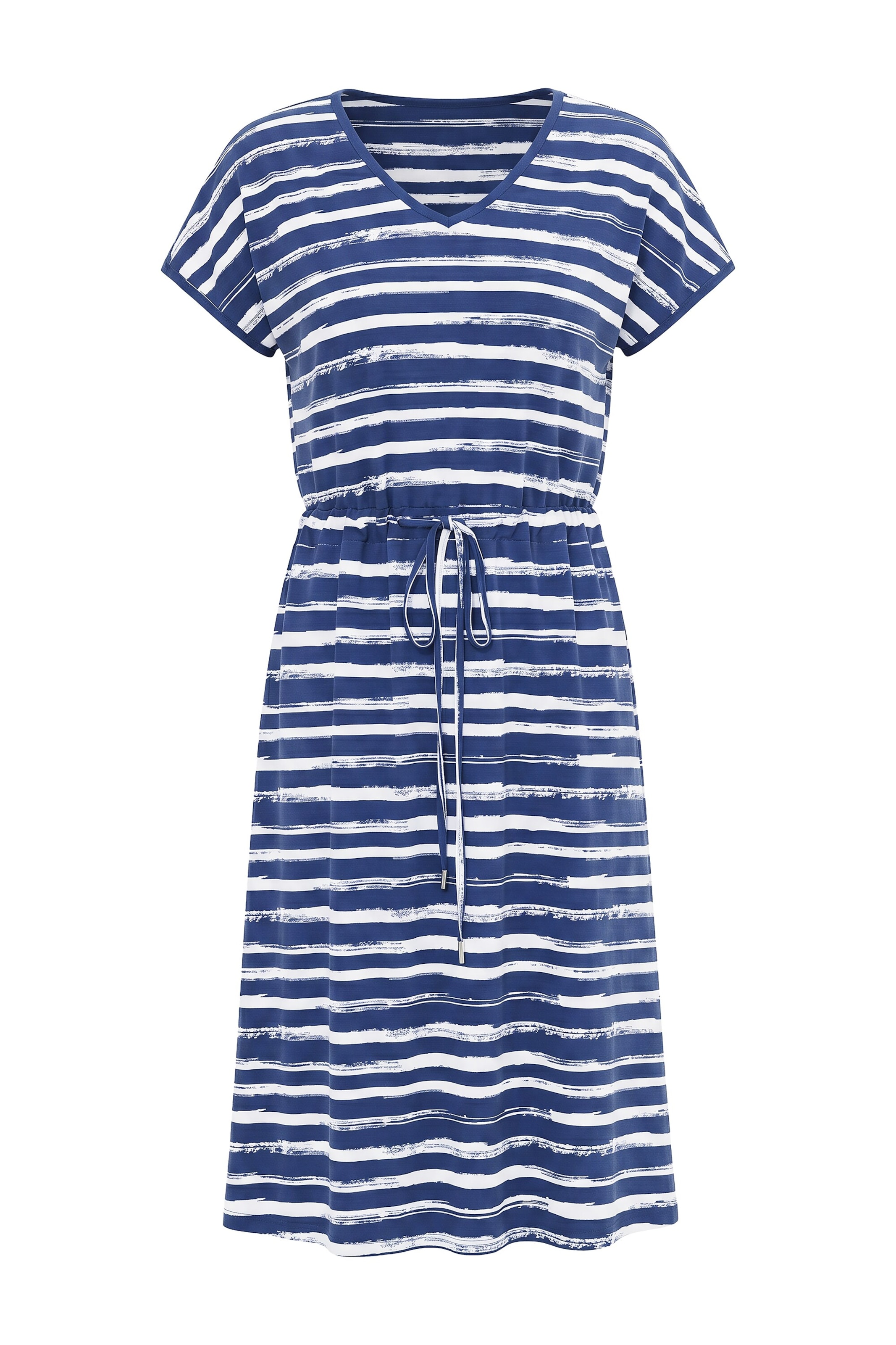 MIAMODA Jurk in Blauw: voorkant