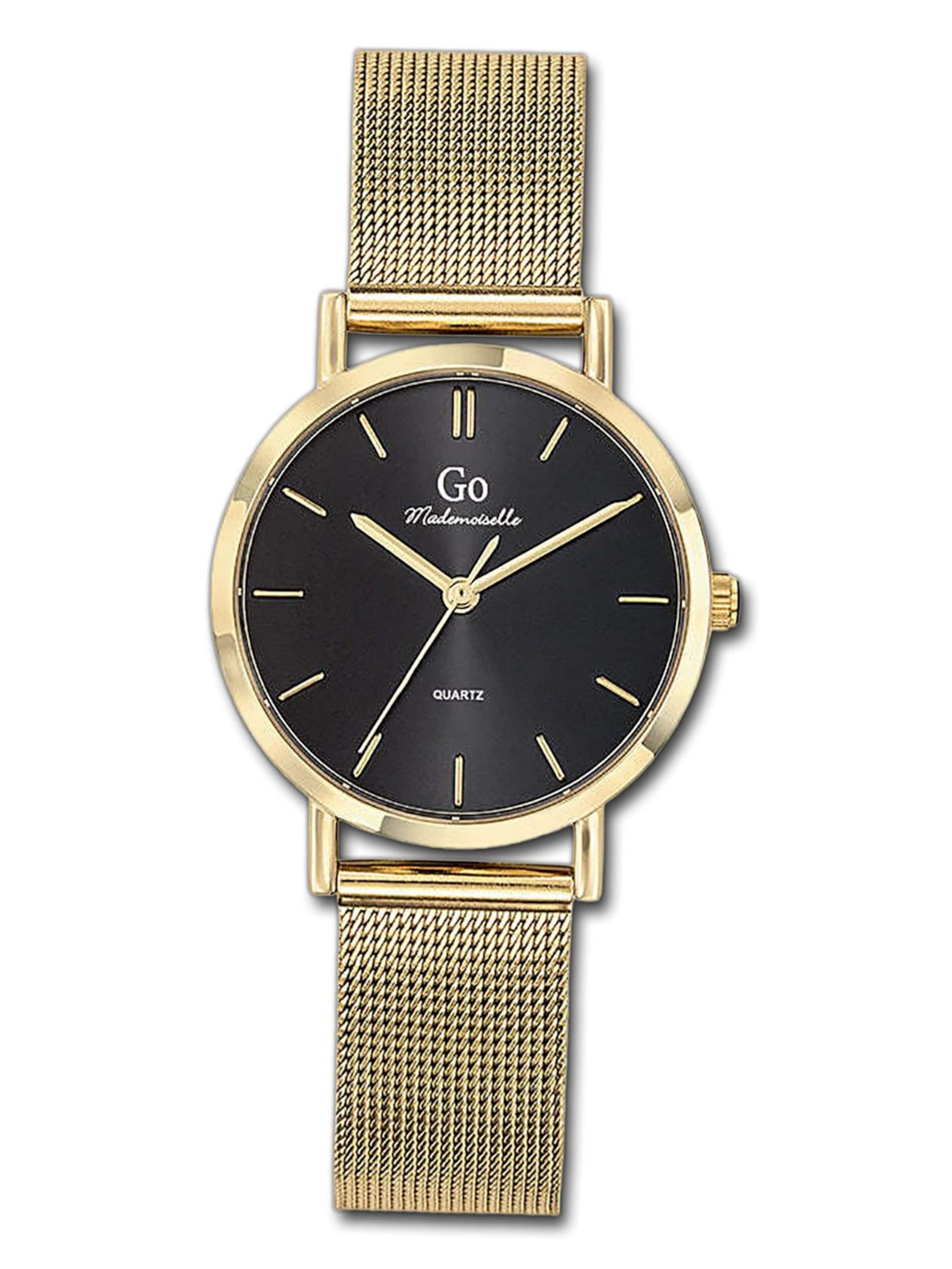 Montre à affichage analogique GO GirlOnly en or : devant