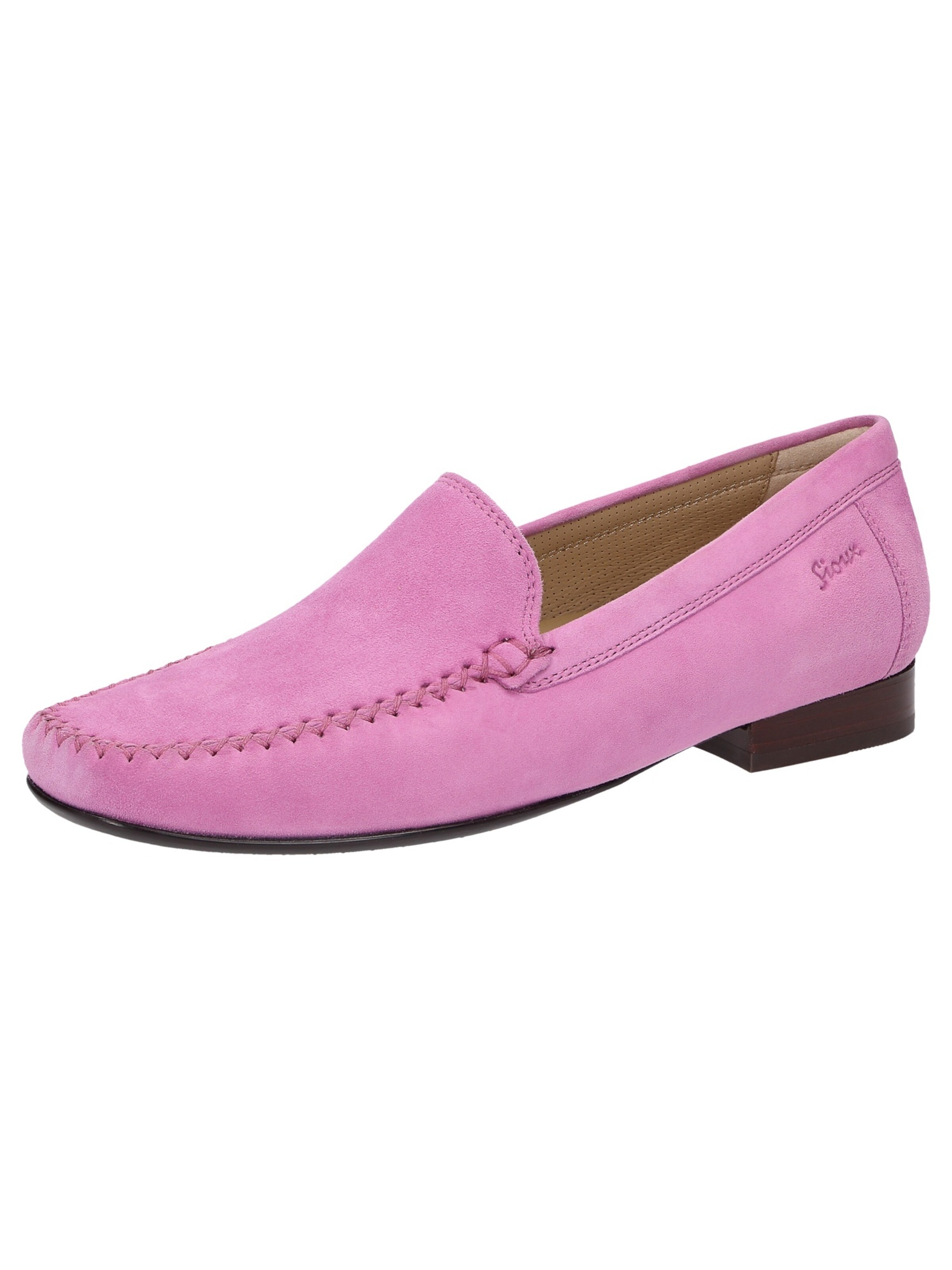 Mocassin 'Campina' SIOUX en rose : devant