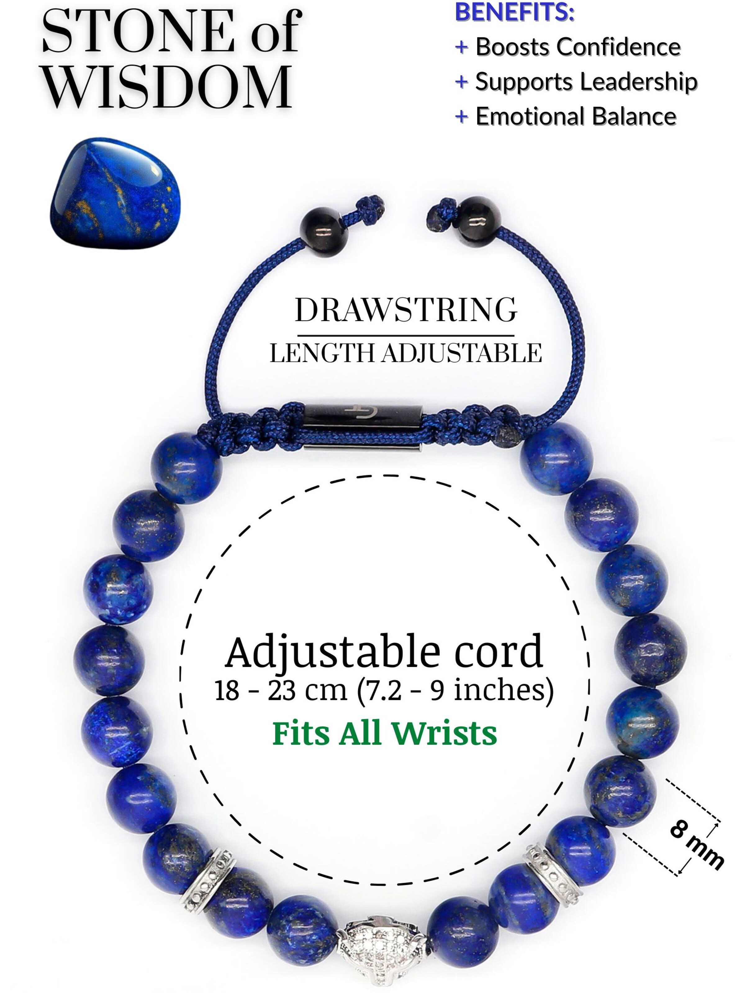 GT Collection - Pulsera 'LEOPARD' en azul