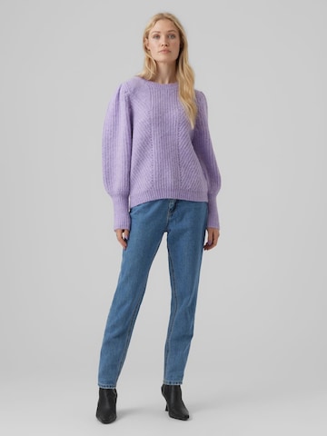 VERO MODA Pullover 'Pekan' in Lila