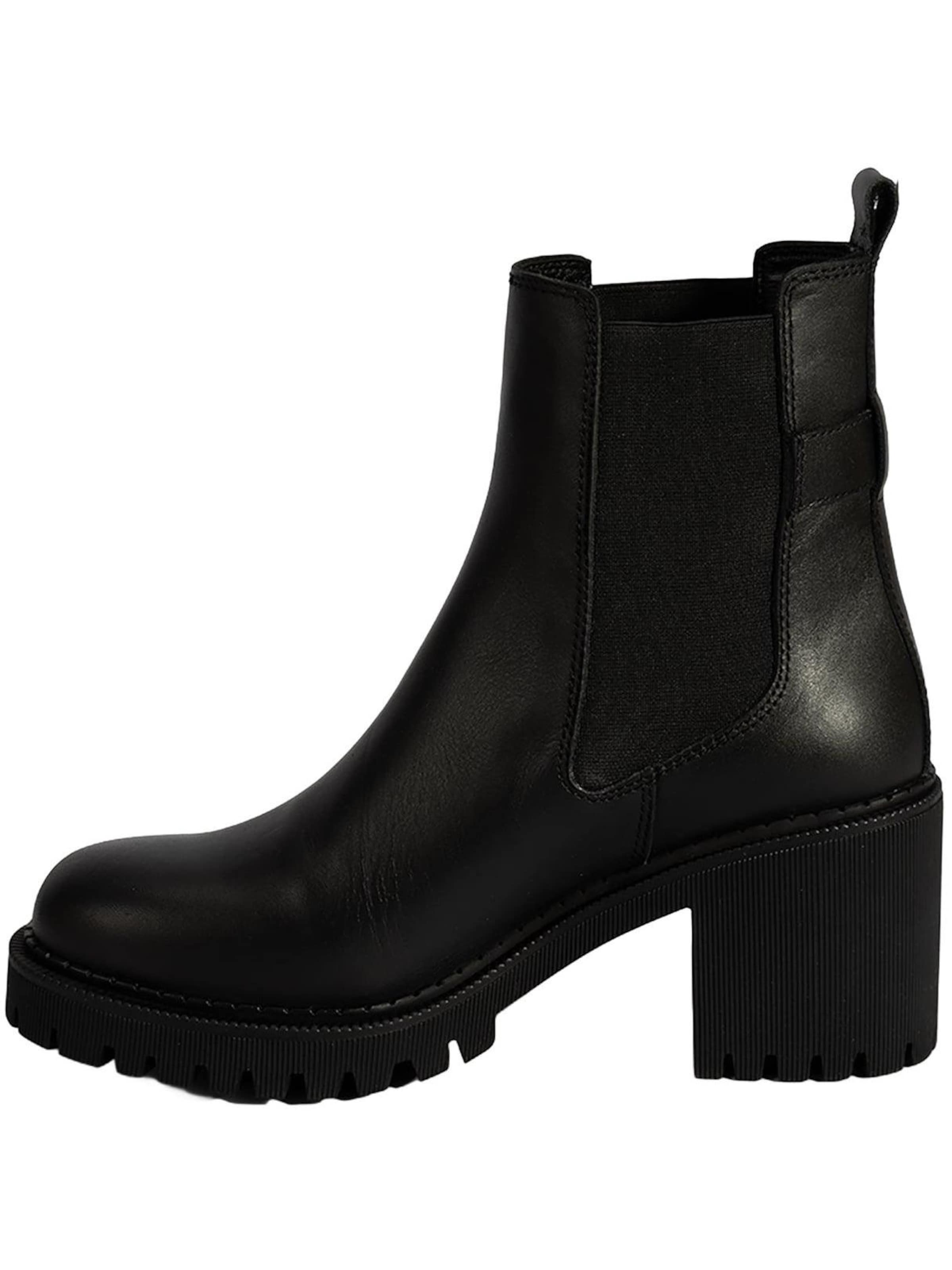 Boots 'Stiefeletten' Desa en noir : devant