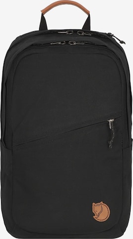 Fjällräven Backpack 'Räven' in Black: front