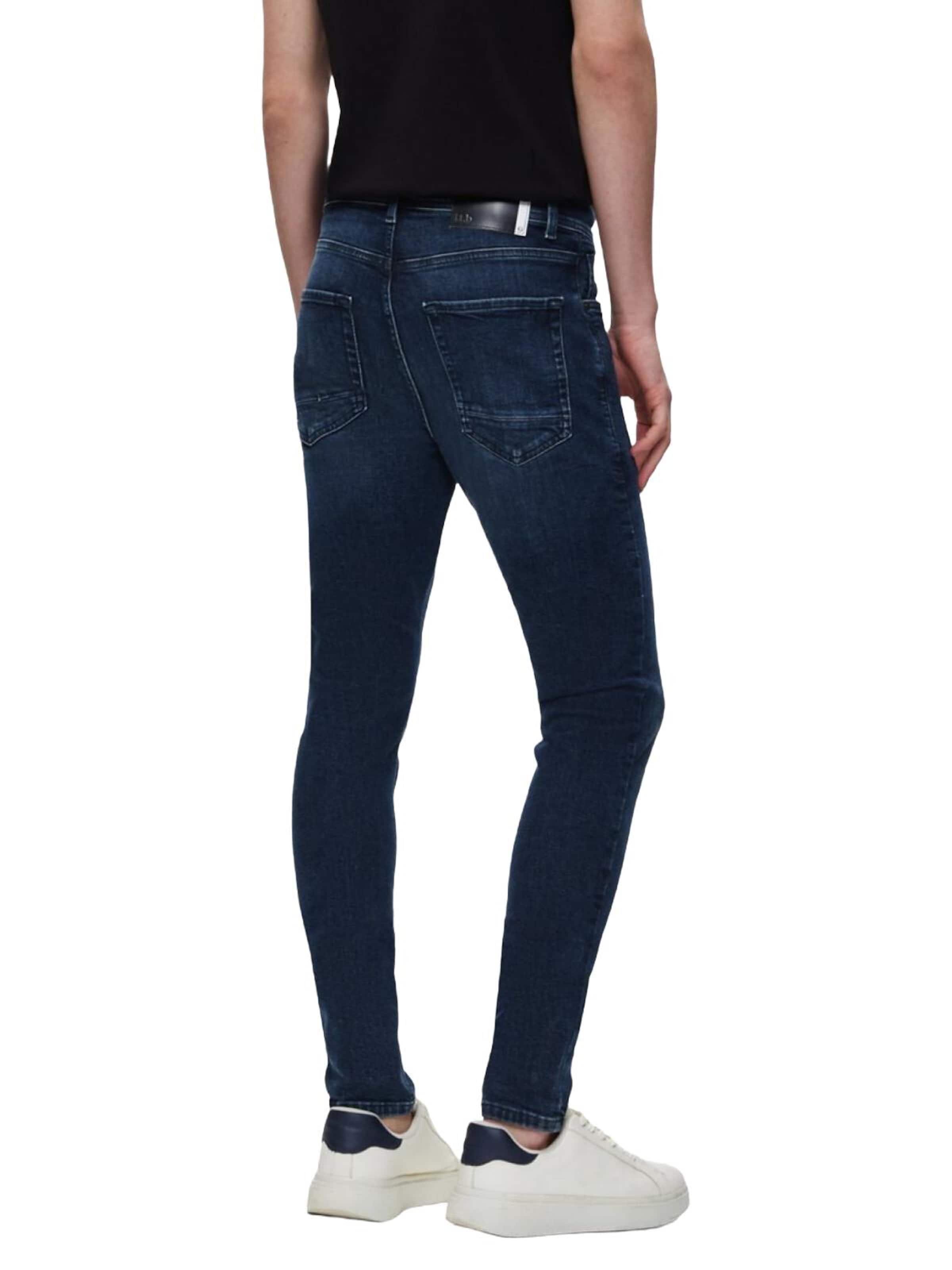 LTB Jeans - Skinny Vaquero 'LTB Jeans Herren New Smarty Skinny Leg Mid Waist Jeanshose' en azul