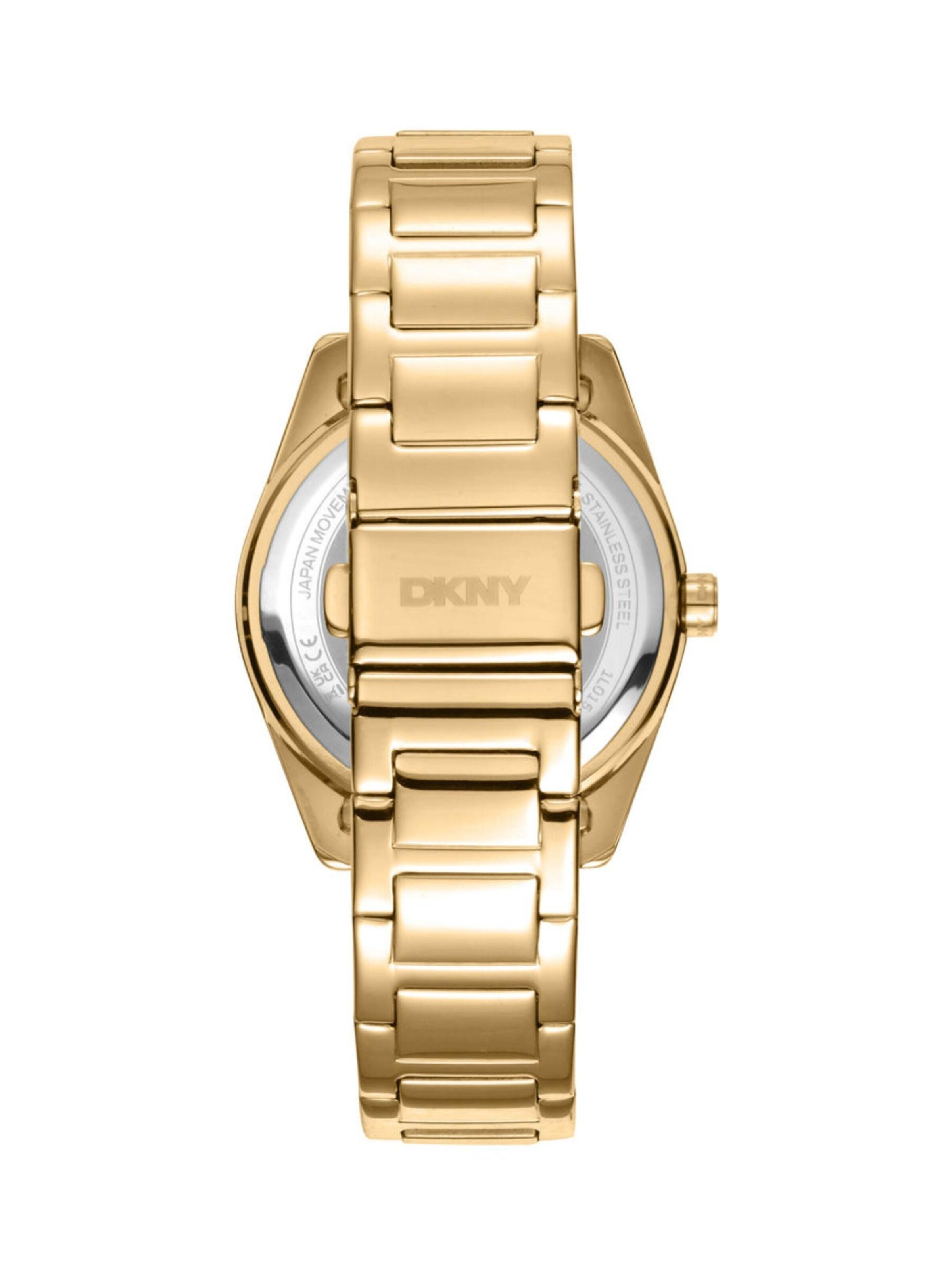 Montre à affichage analogique 'Chambers Multi' DKNY en or