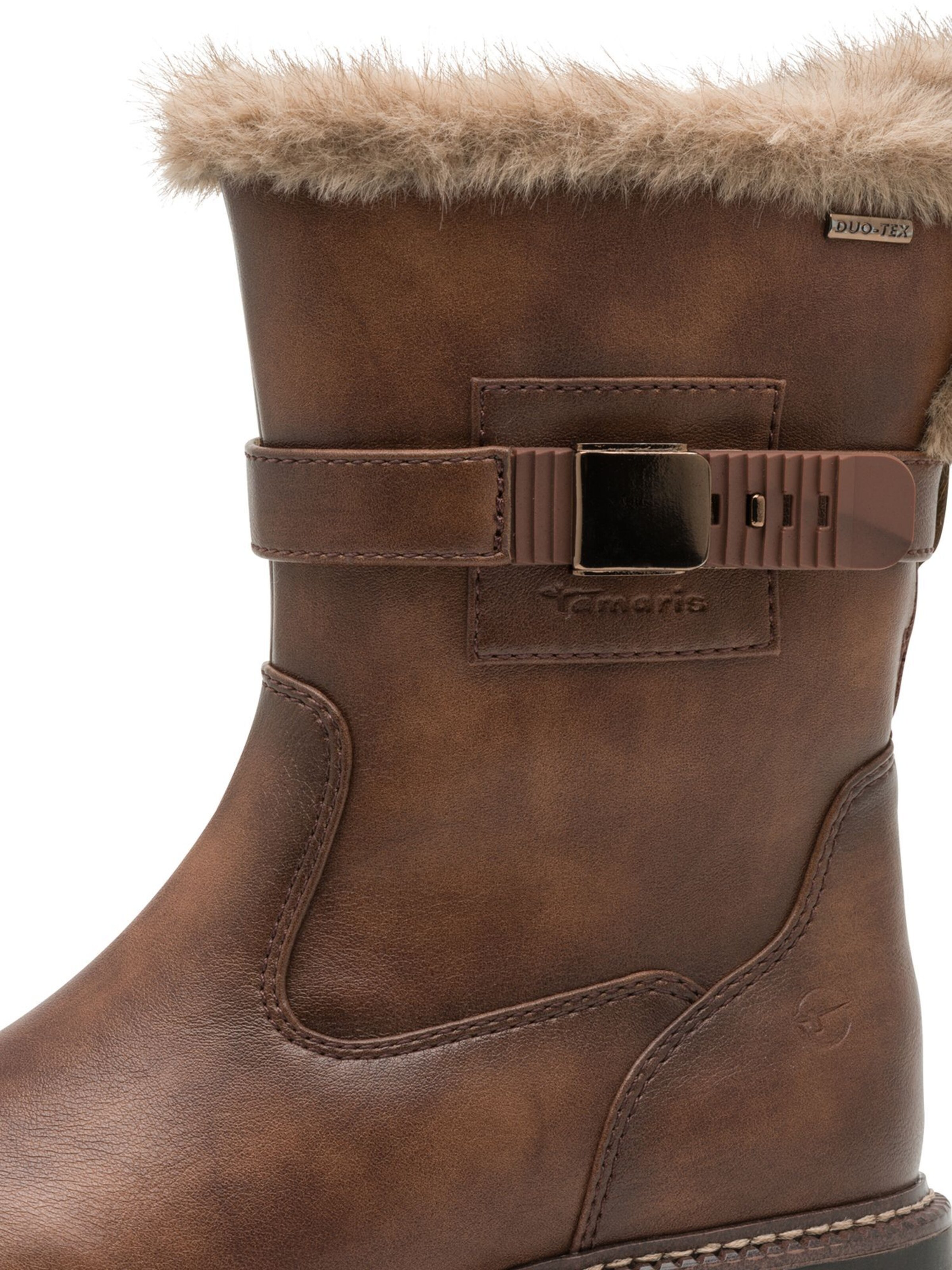 Bottines Tamaris en marron