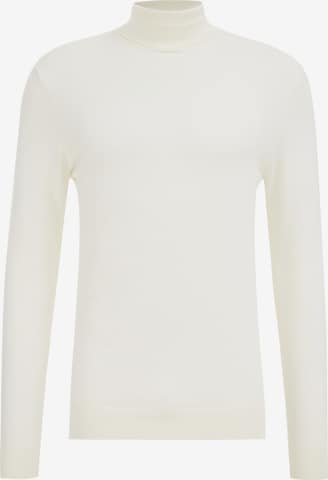 WE Fashion Sweter w kolorze biały: przód