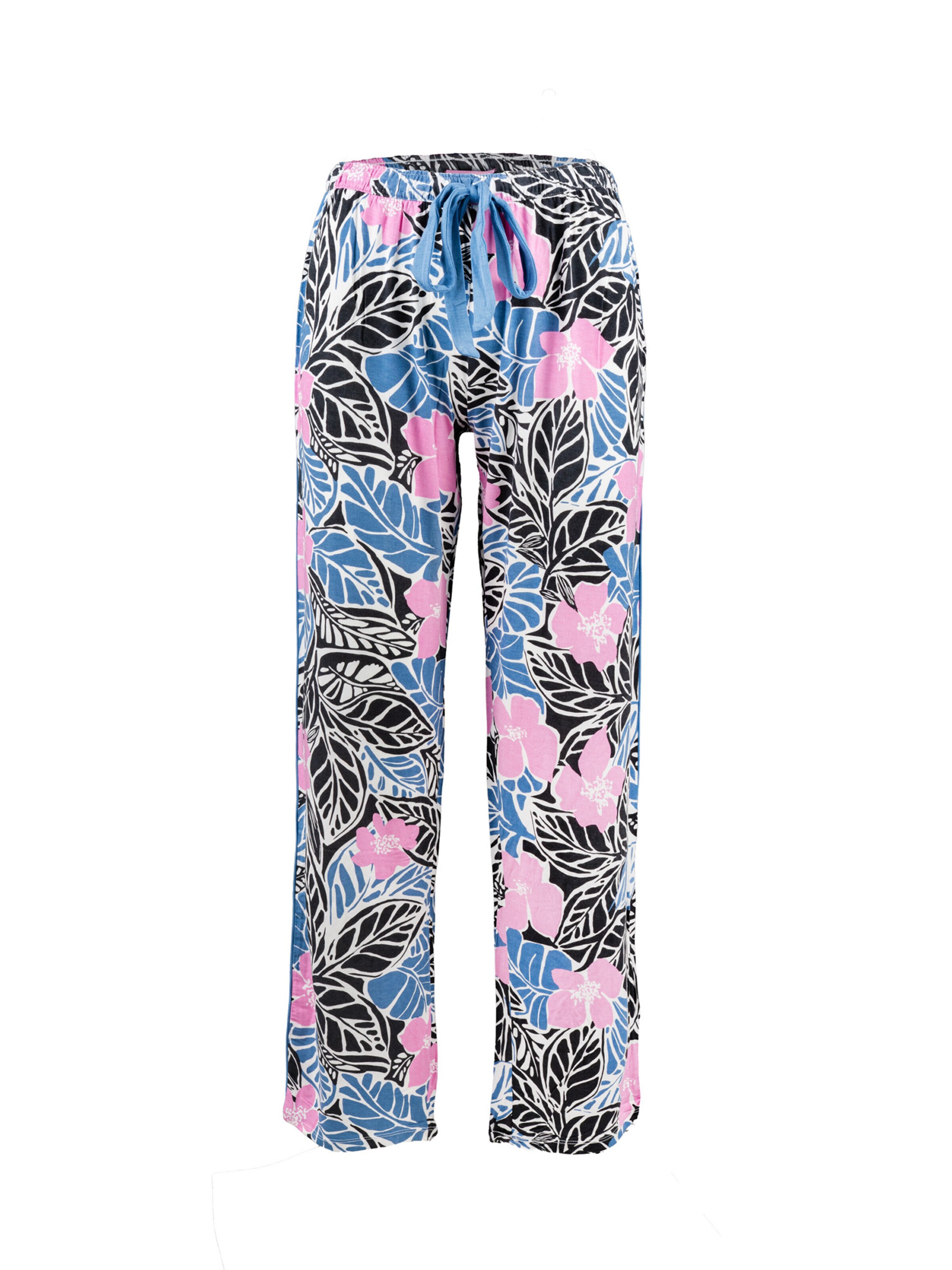PJ Salvage Pajama pants 'Bali Bound' in Blue: front