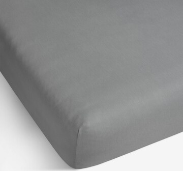 Aspero Bed Sheet 'Minas' in Grey: front