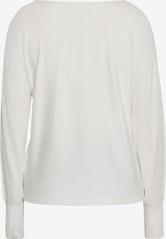 Pull-over Usha en blanc