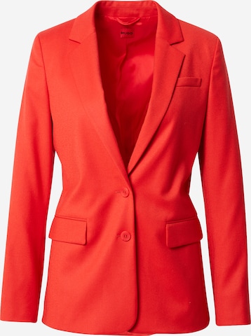 Blazer 'Akrida' di HUGO Red in rosso: frontale