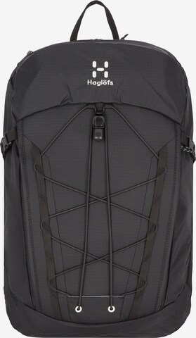 Haglöfs Sports Backpack 'Vide' in Black: front