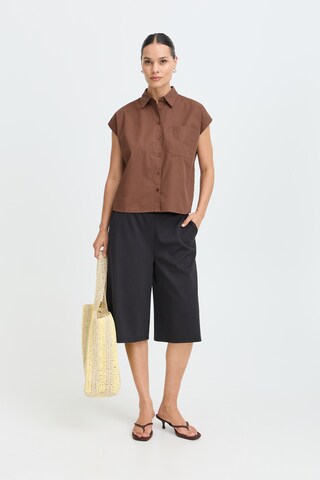 ICHI - Blusa en marrón