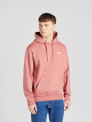 Sweat-shirt VANS en rose : devant