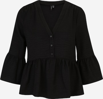 Vero Moda Tall Bluza 'VMMELONY' | črna barva: sprednja stran