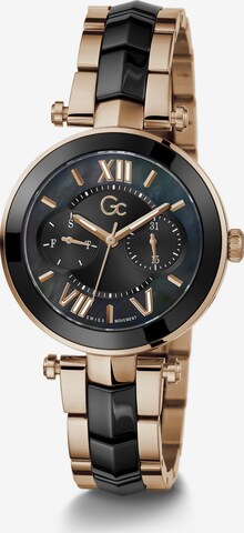 Gc Analog Watch 'Illusion' in Black: front