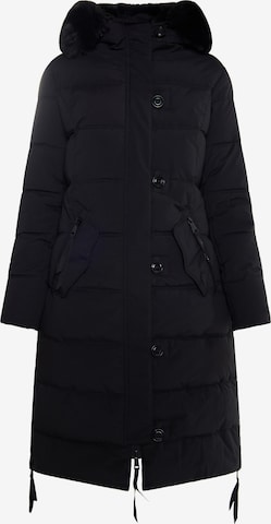 Cappotto invernale di ICEBOUND in nero: frontale