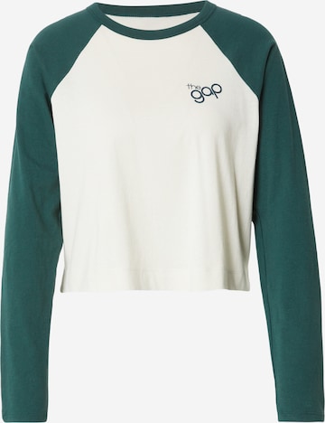 GAP Тениска в зелено: отпред