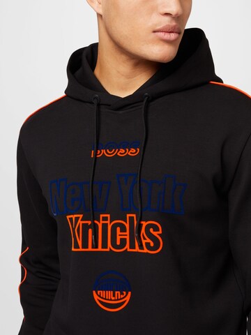 BOSS Sweatshirt 'Bounce' in Schwarz