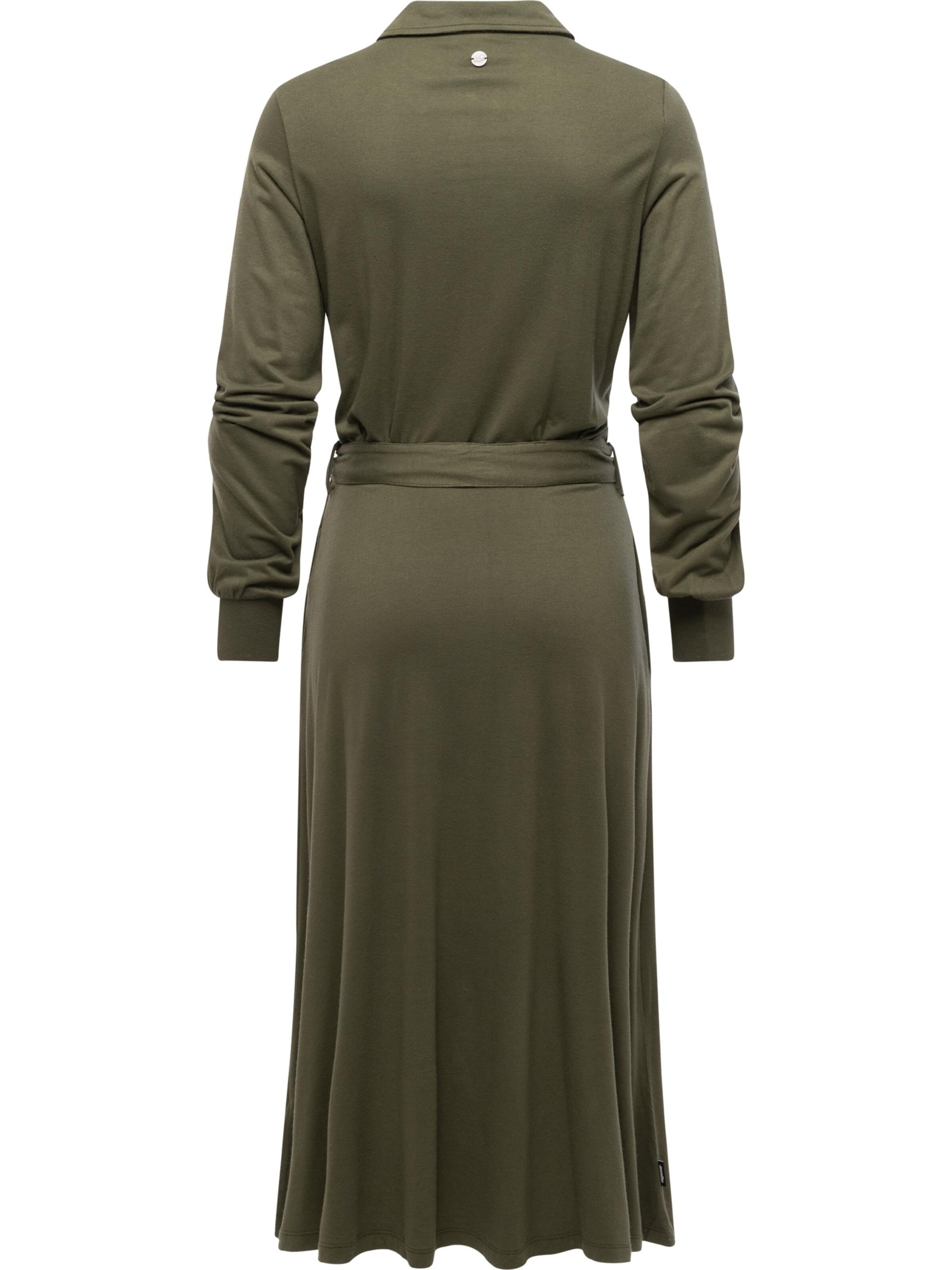 Robe-chemise 'Plantee' Ragwear en vert