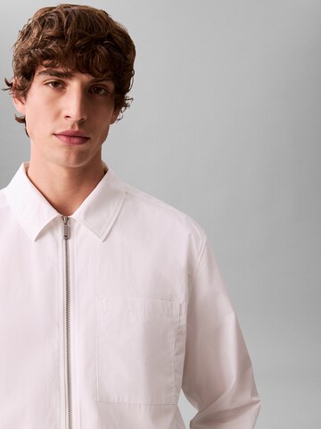 Calvin Klein Jeans Between-Season Jacket in White