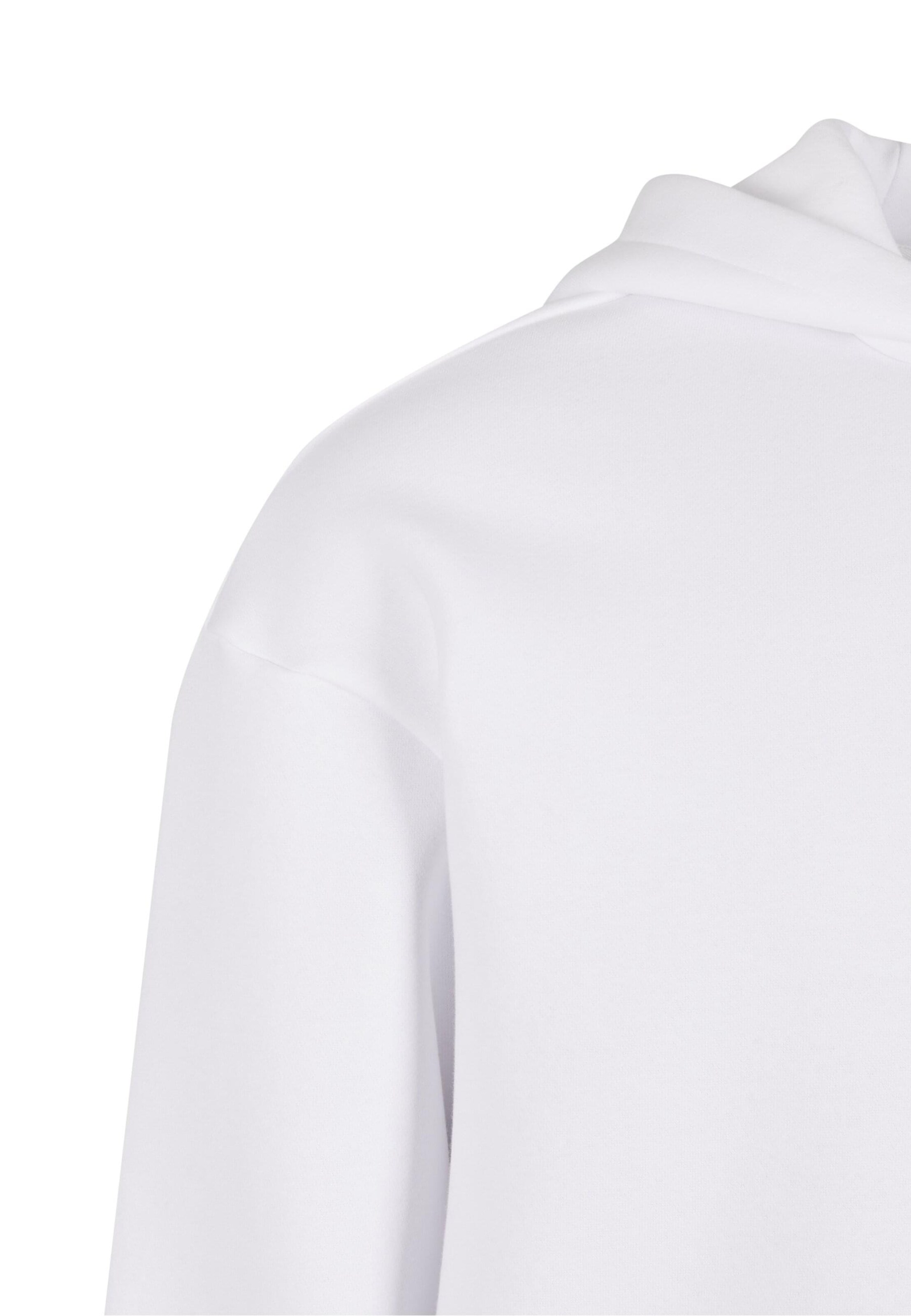 Sweat-shirt 'Fluffy' Urban Classics en blanc