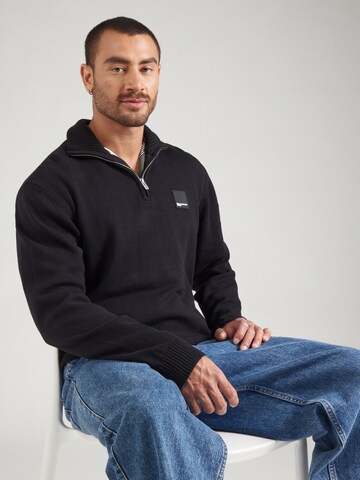 Pull-over KARL LAGERFELD JEANS en noir : devant