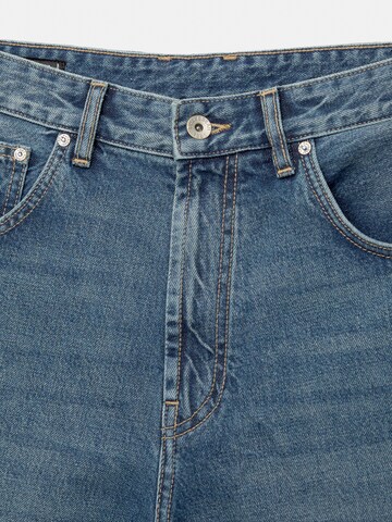 Pull&Bear Baggy Jeans i blå
