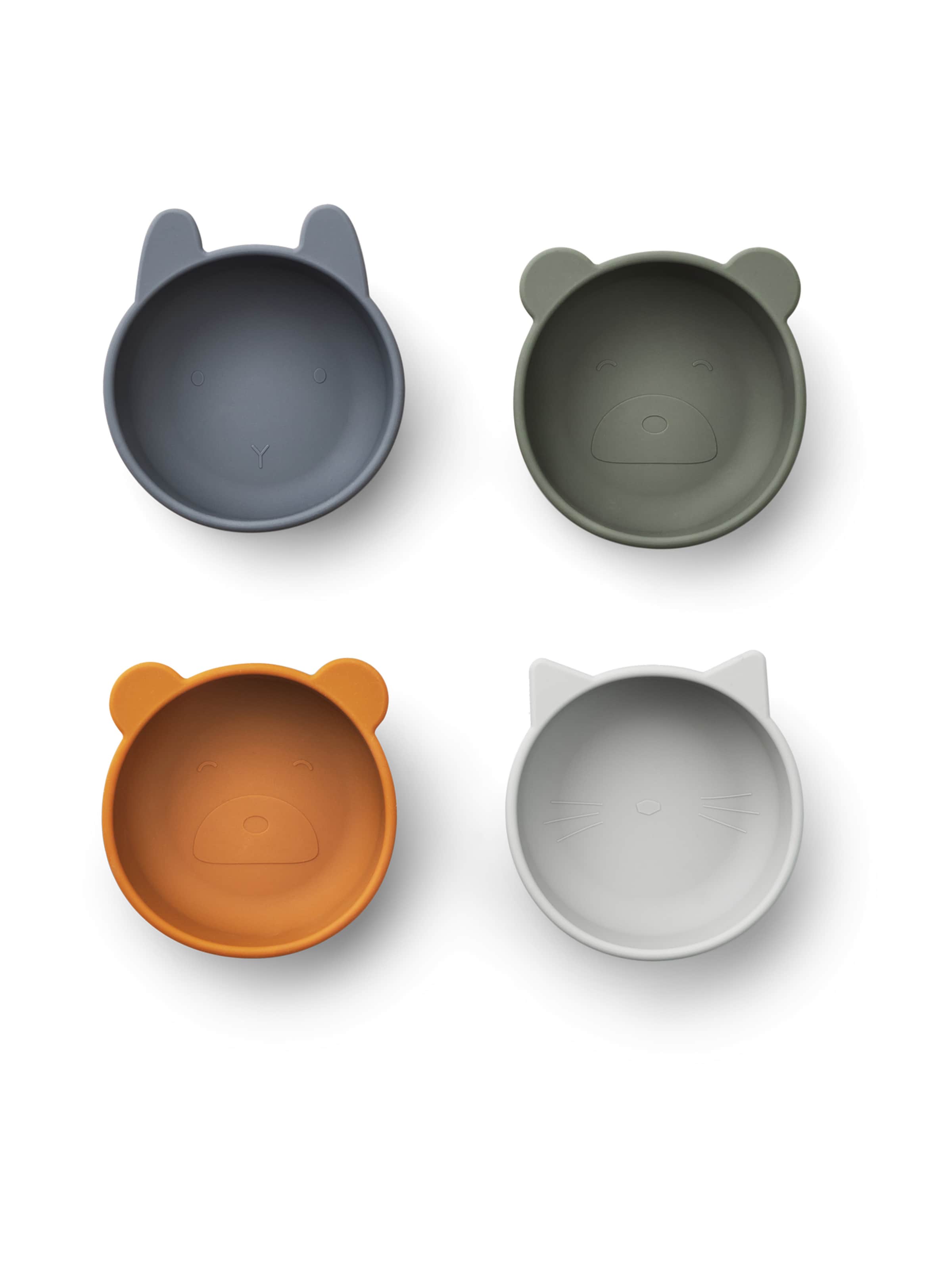 Liewood Schale 'Iggy' in Blau: Vorderseite