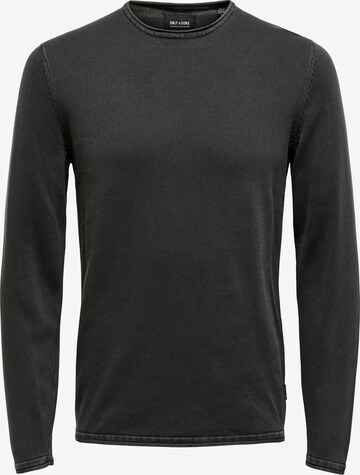 Only & Sons Sweater 'Garson' in Black: front