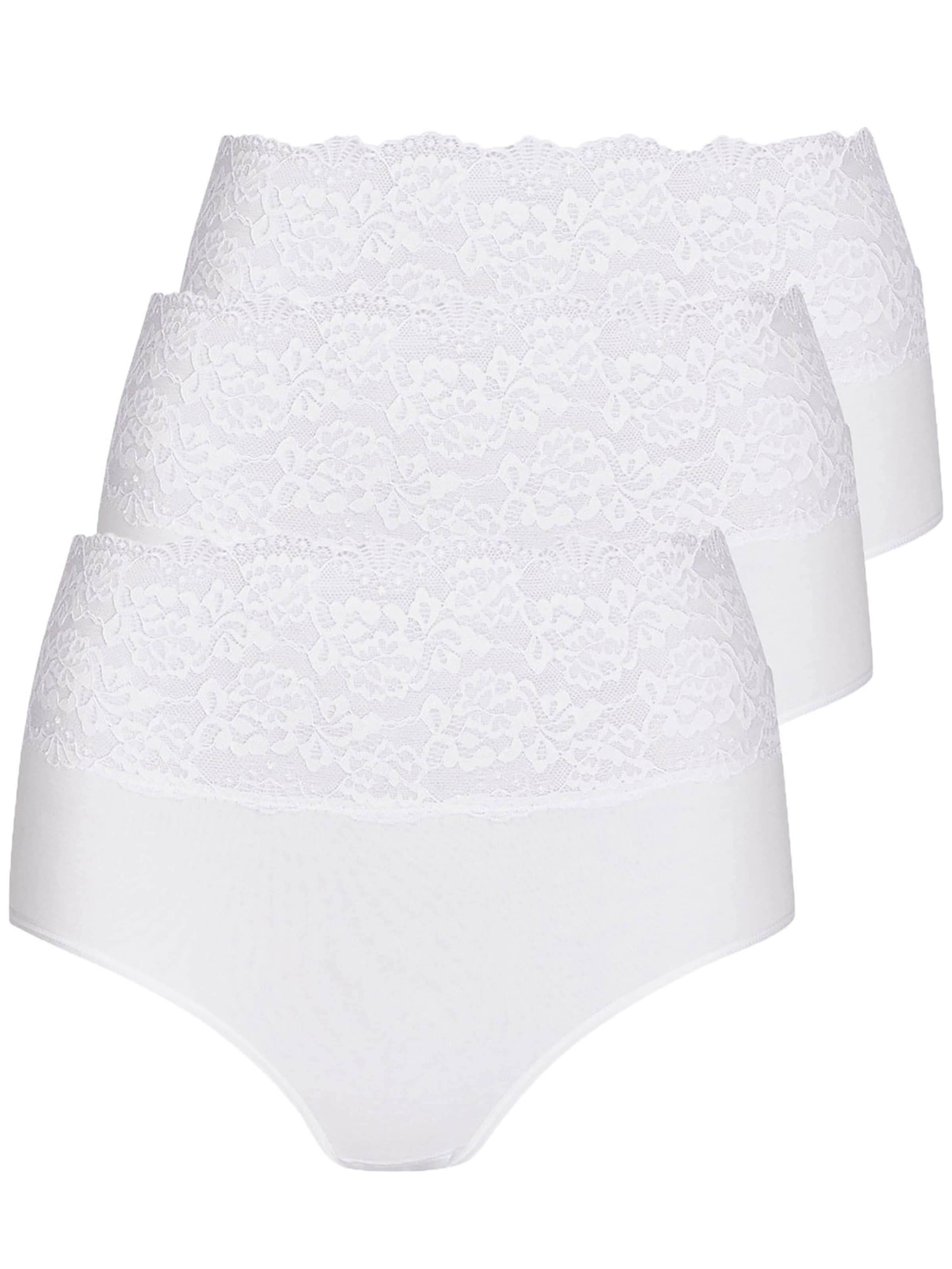 Nina von C. Panty 'Romance' in White: front
