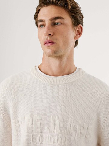 Pull-over 'Phineas' Pepe Jeans en blanc