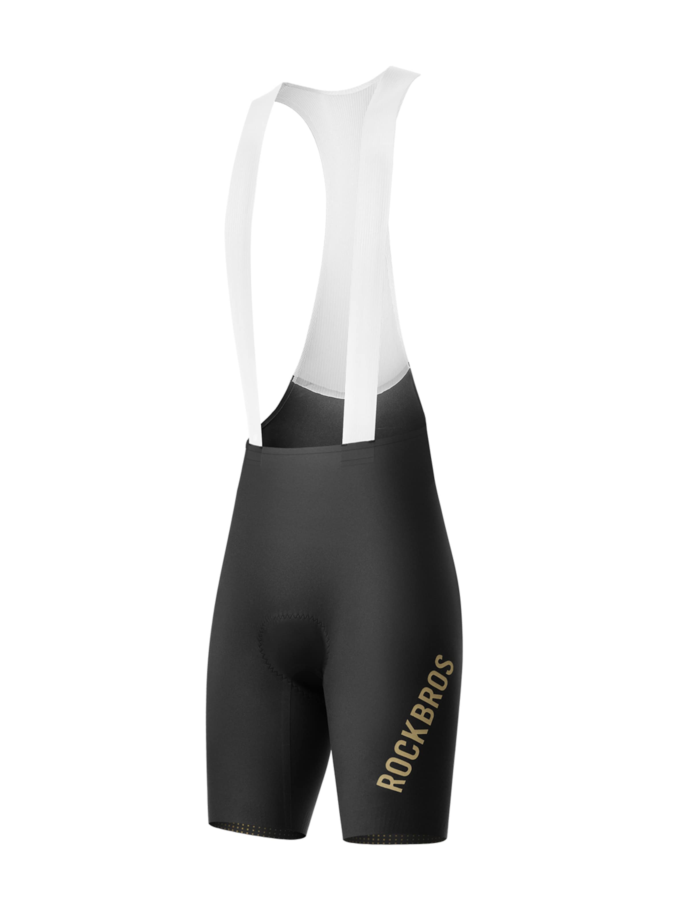 ROCKBROS Outdoorhose 'Herren Radlershorts mit Träger'‌‌ in S/Regular in schwarz, Produktansicht