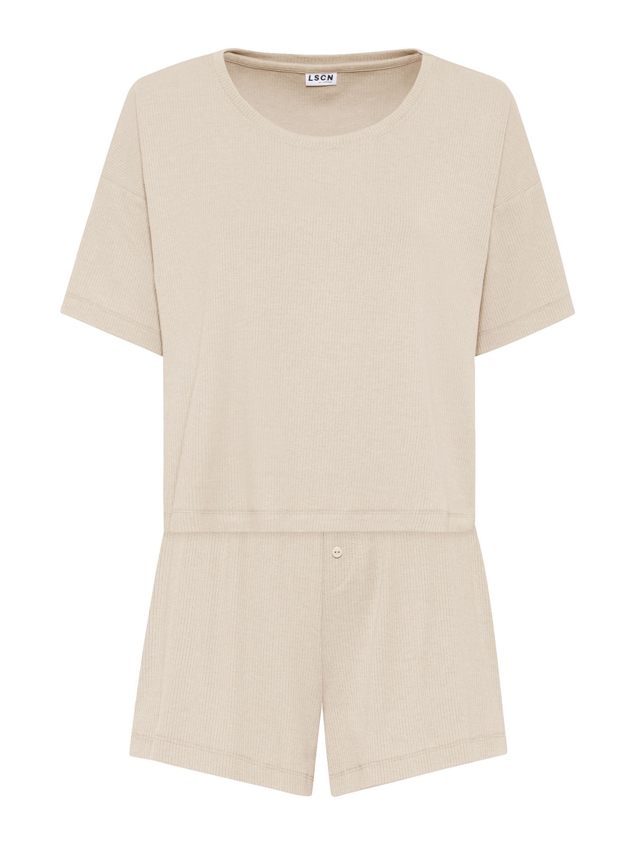 LSCN by LASCANA Σορτσάκι σε μπεζ: μπροστά