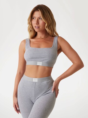 GUESS Bustier BH 'Tessa' in Grau: Vorderseite