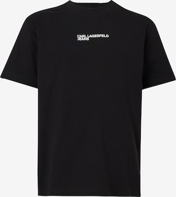 T-Shirt KARL LAGERFELD JEANS en noir : devant